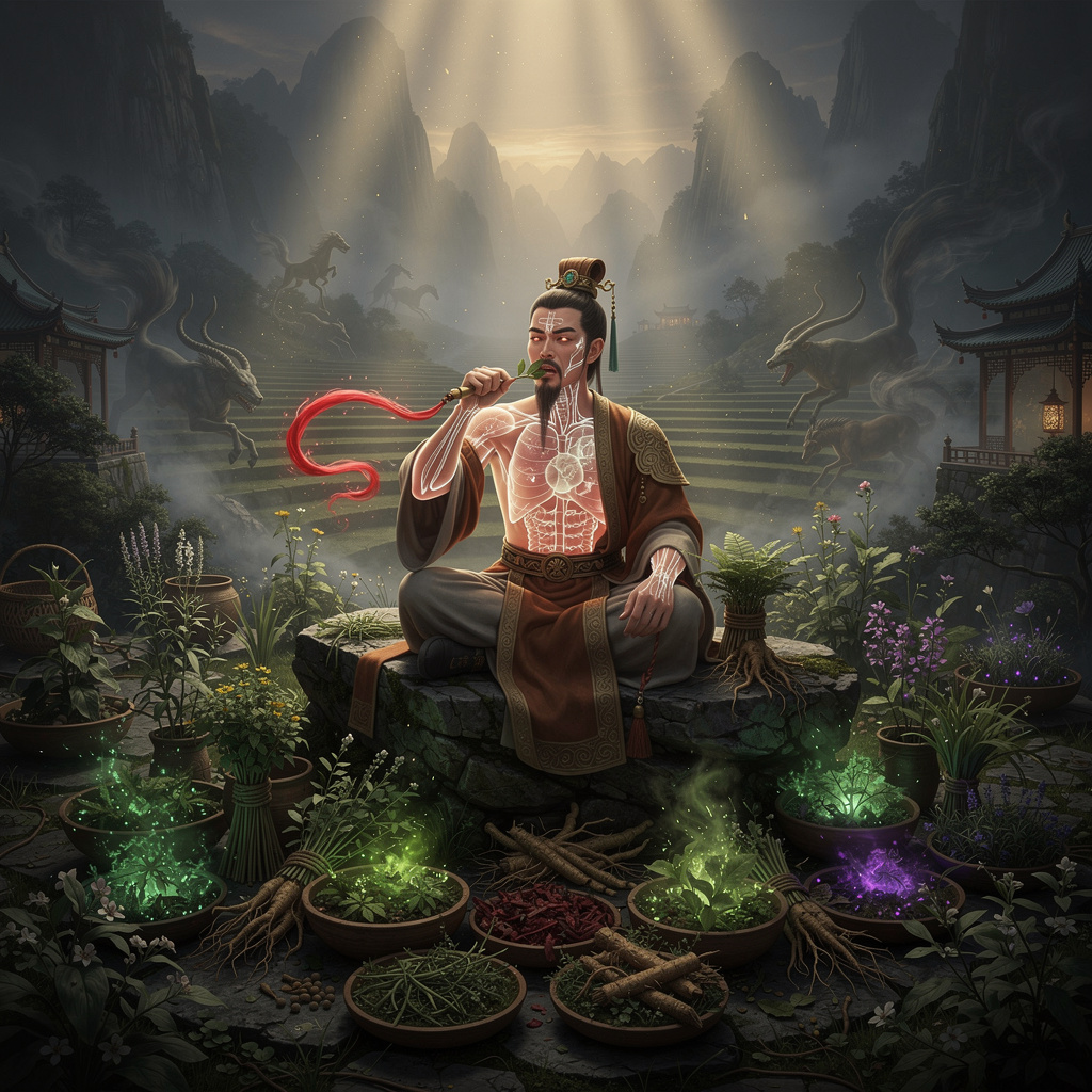 神农尝百草